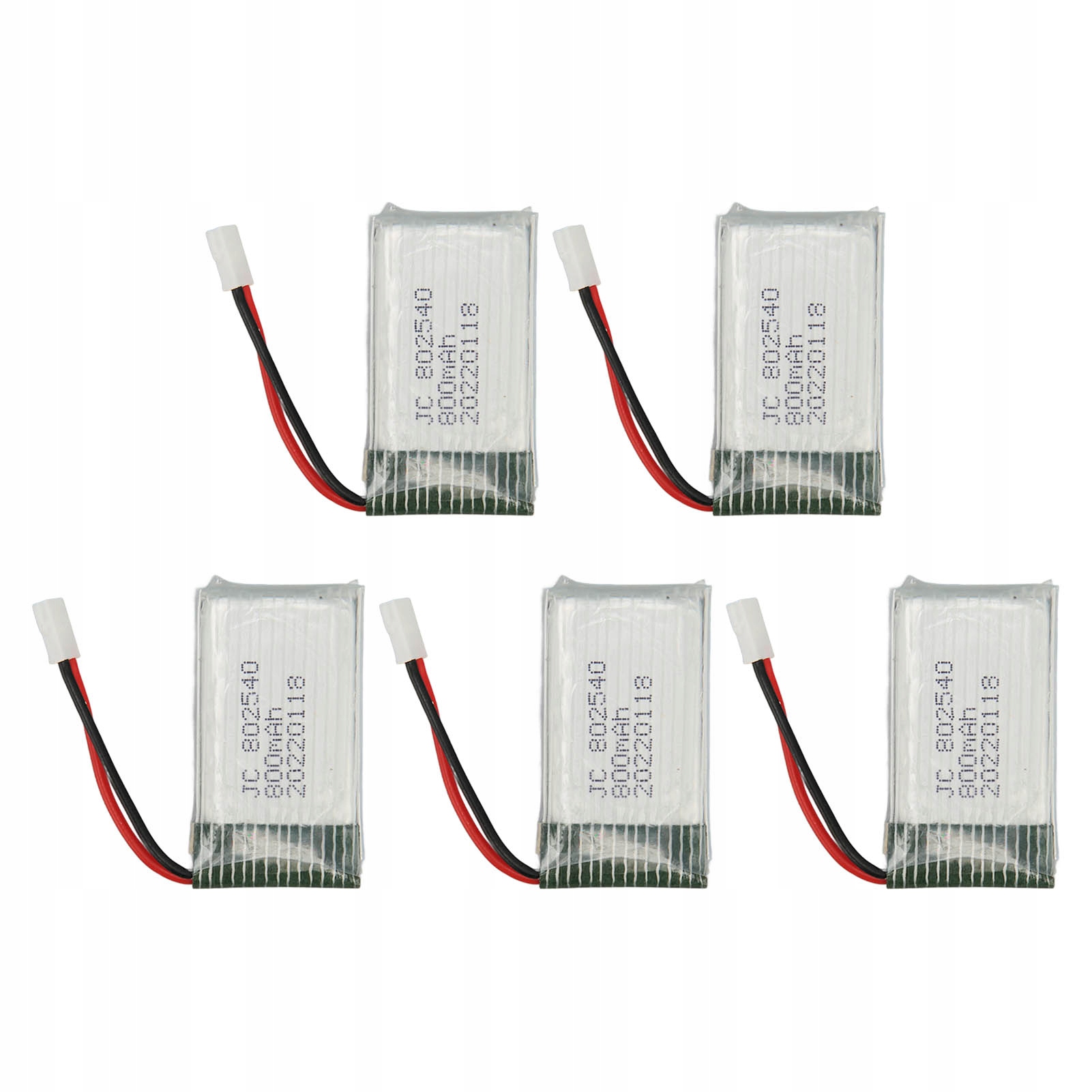 5szt Akumulator 800 mAh 3,7V bateria do Syma X5C X5C-1 X5 X5SC X5SW M68 K60