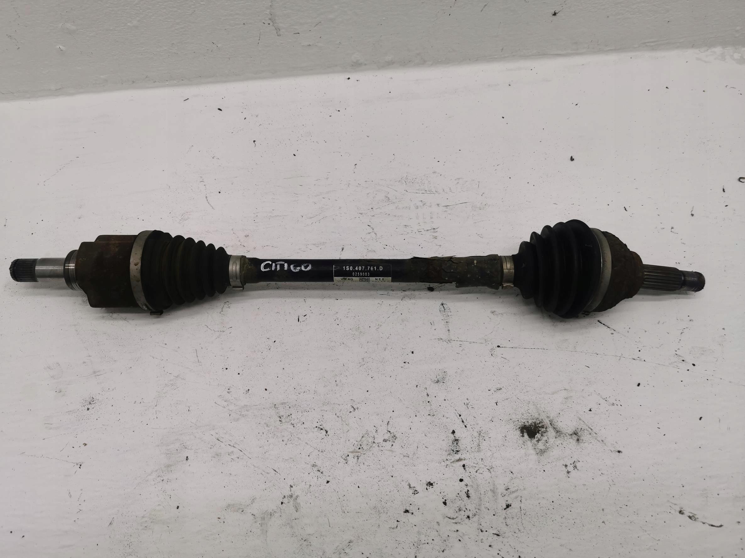 semi-axis short. left SKODA CITIGO 1.0 MPI 1S0407761D