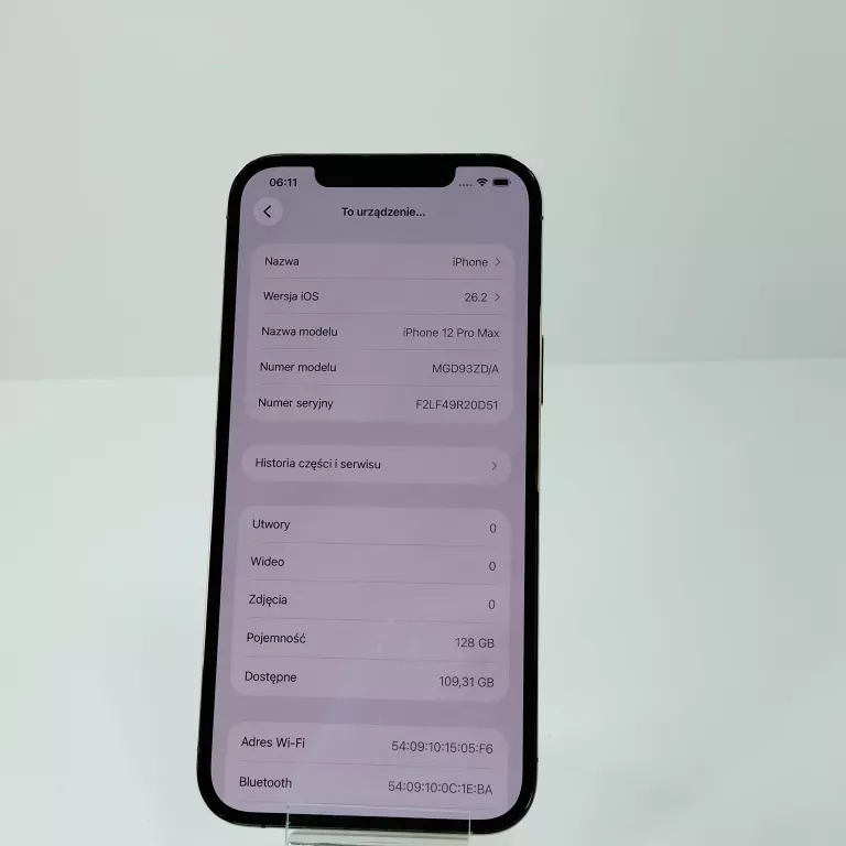 Smartfon Apple iPhone 12 Pro Max 6 GB / 128 GB 5G złoty
