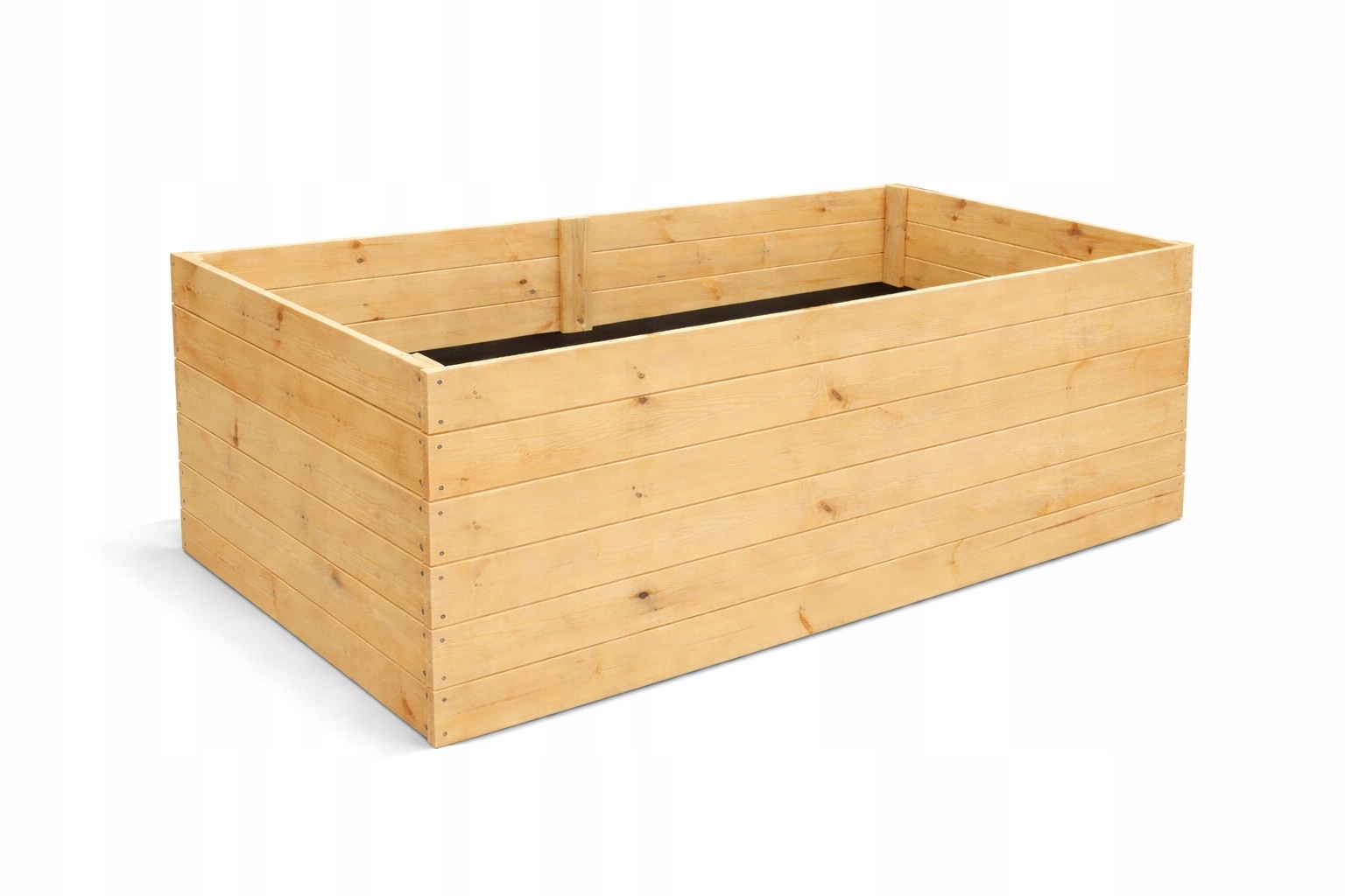 Zeleninový Záhon dřevěný vyvýšený záhon 200x100x56 bylinkový záhon Pařeniště