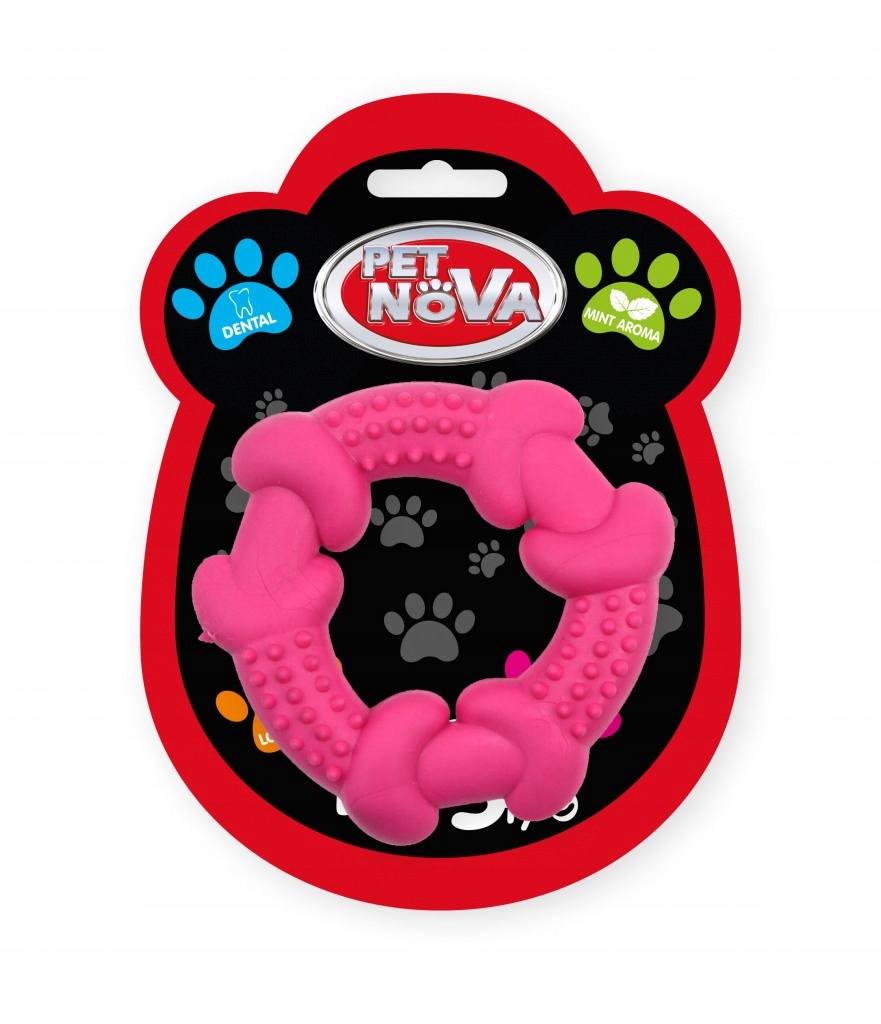 

Pet Nova ringo grube 10,5cm różowe