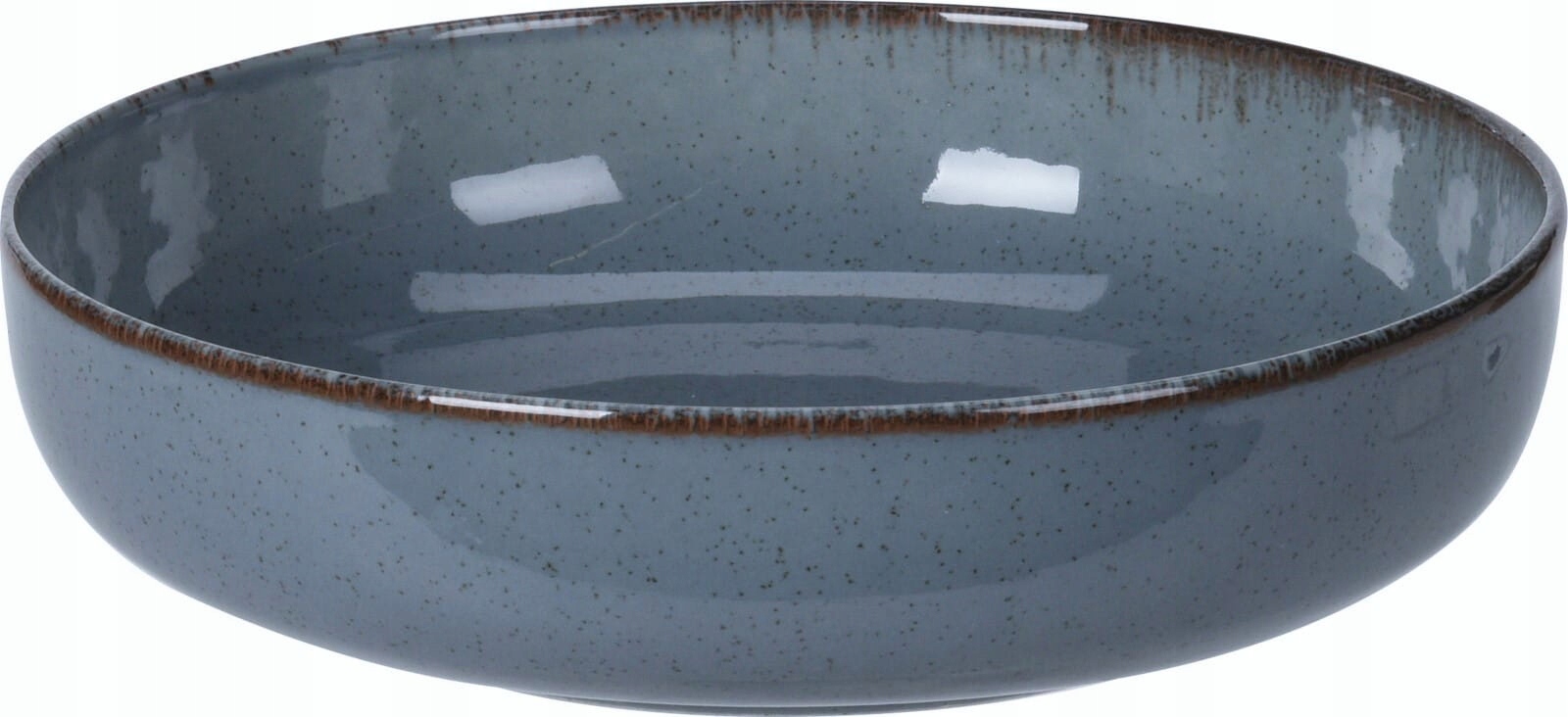 

Talerz głęboki porcelanowy niebieski 20 cm