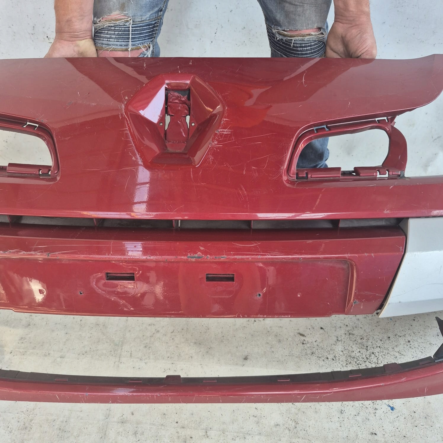 RENAULT MODUS LIFT 08-12 bumper front front