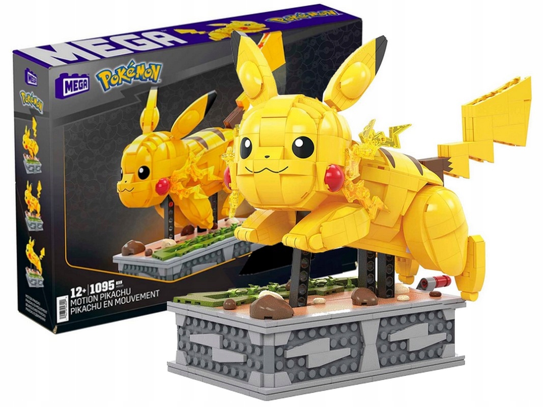 

Pokemon Klocki 1095el Pikachu kolekcjonerski