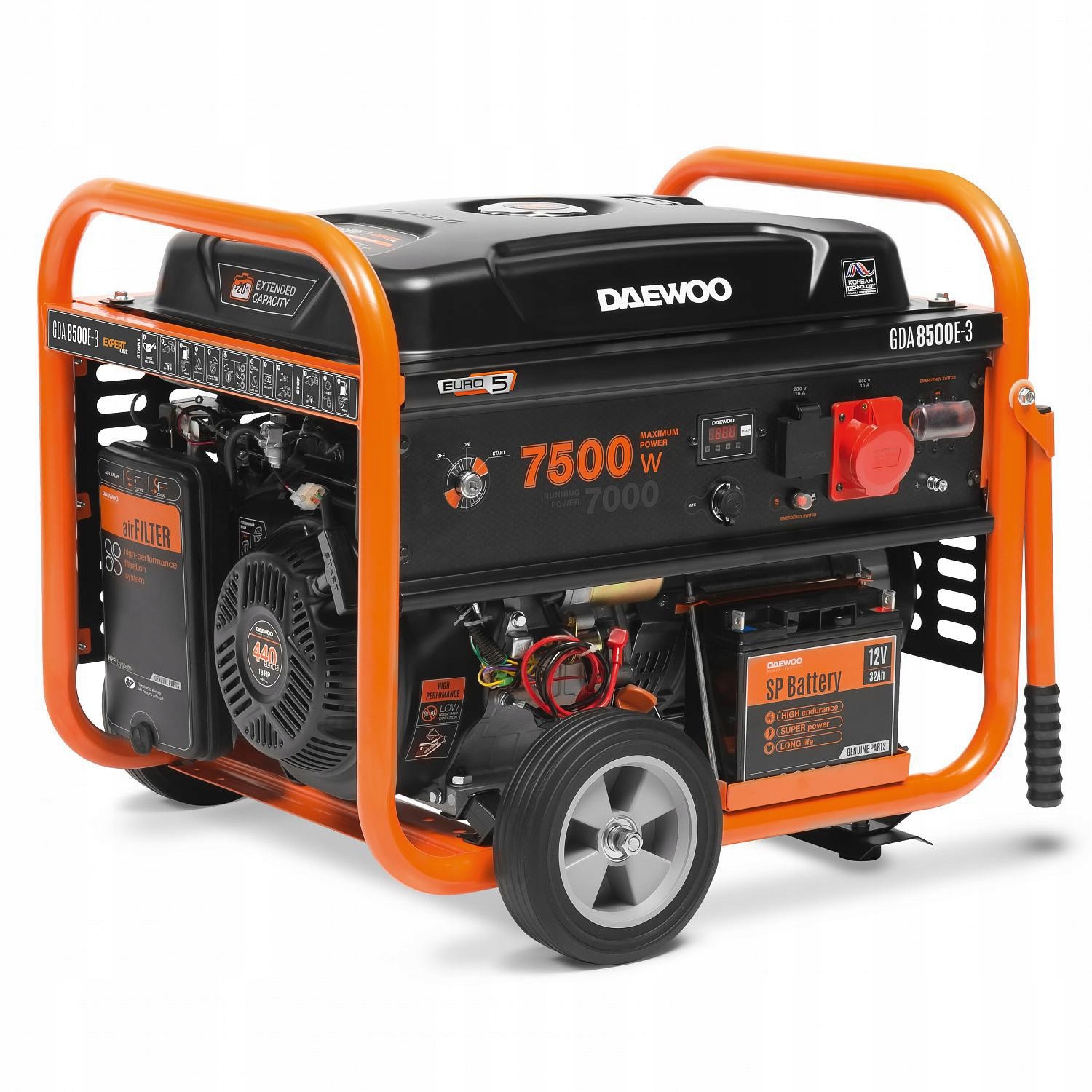 Agregat Prądotwórczy Daewoo Gda 8500E-3 7.5kW