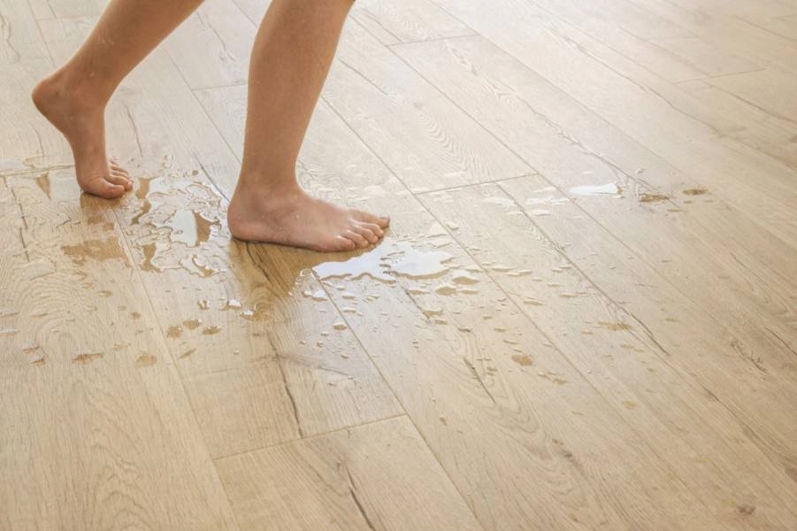 Panele Podłogowe Dąb Klasyczny Beżowy Wodoodporne AC4 8 mm V4 1.84m2 Struktura inna