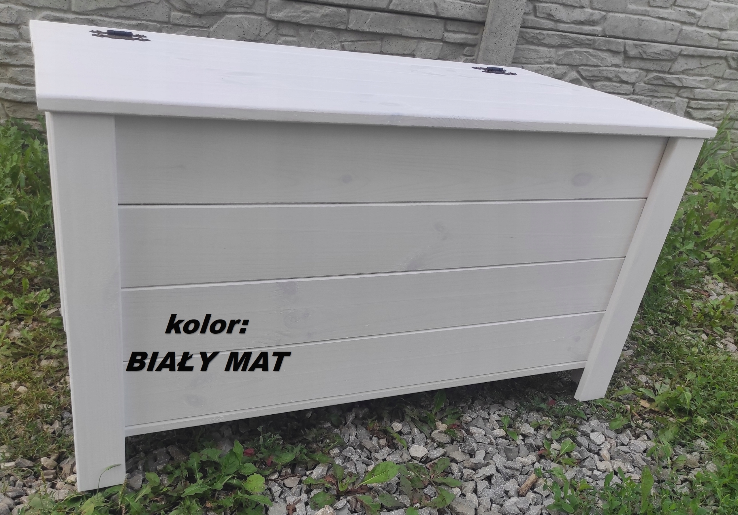 Skrzynia BIAŁY MAT 80x40x50