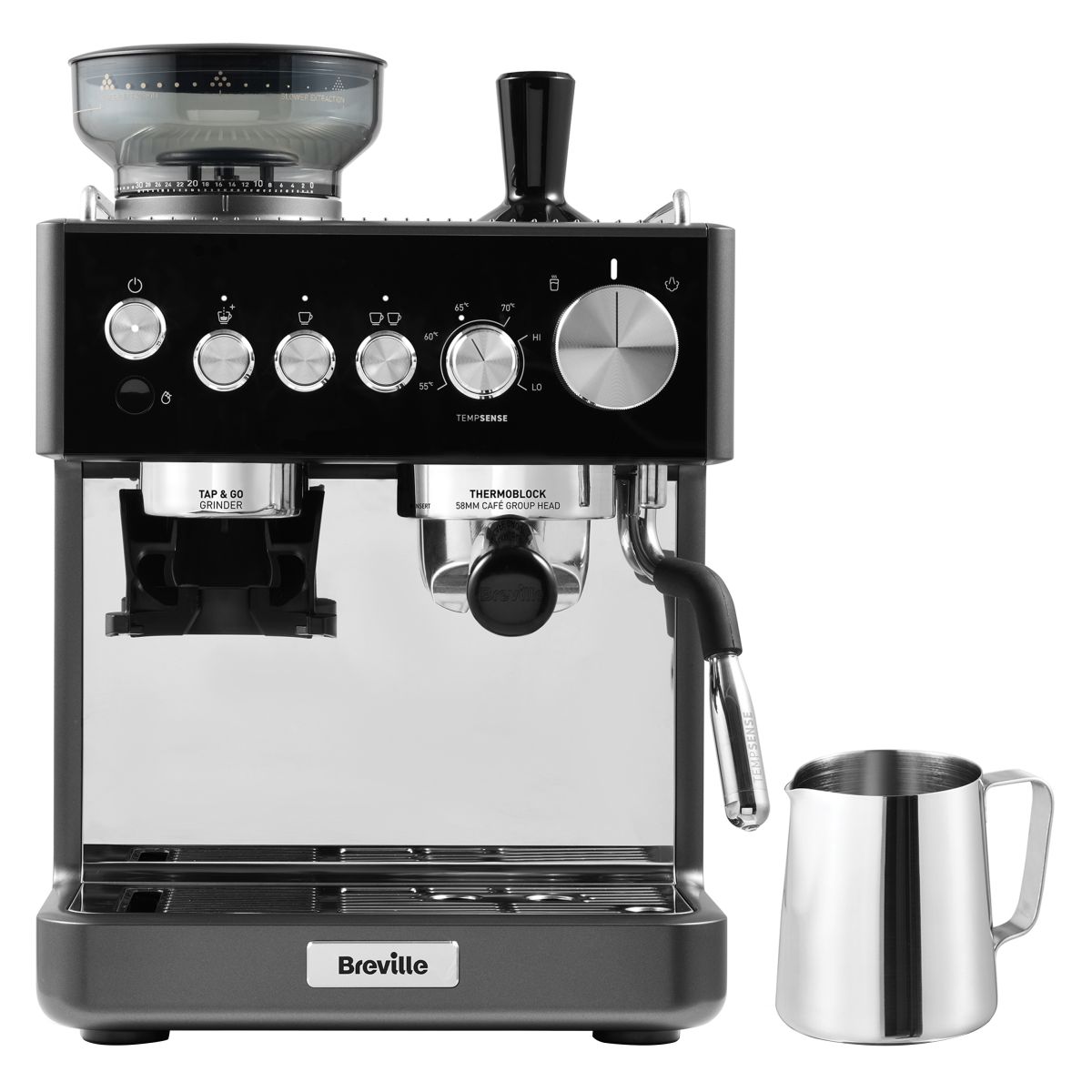 Ekspres do Kawy Kolbowy z Młynkiem Breville Barista Sense VCF187X