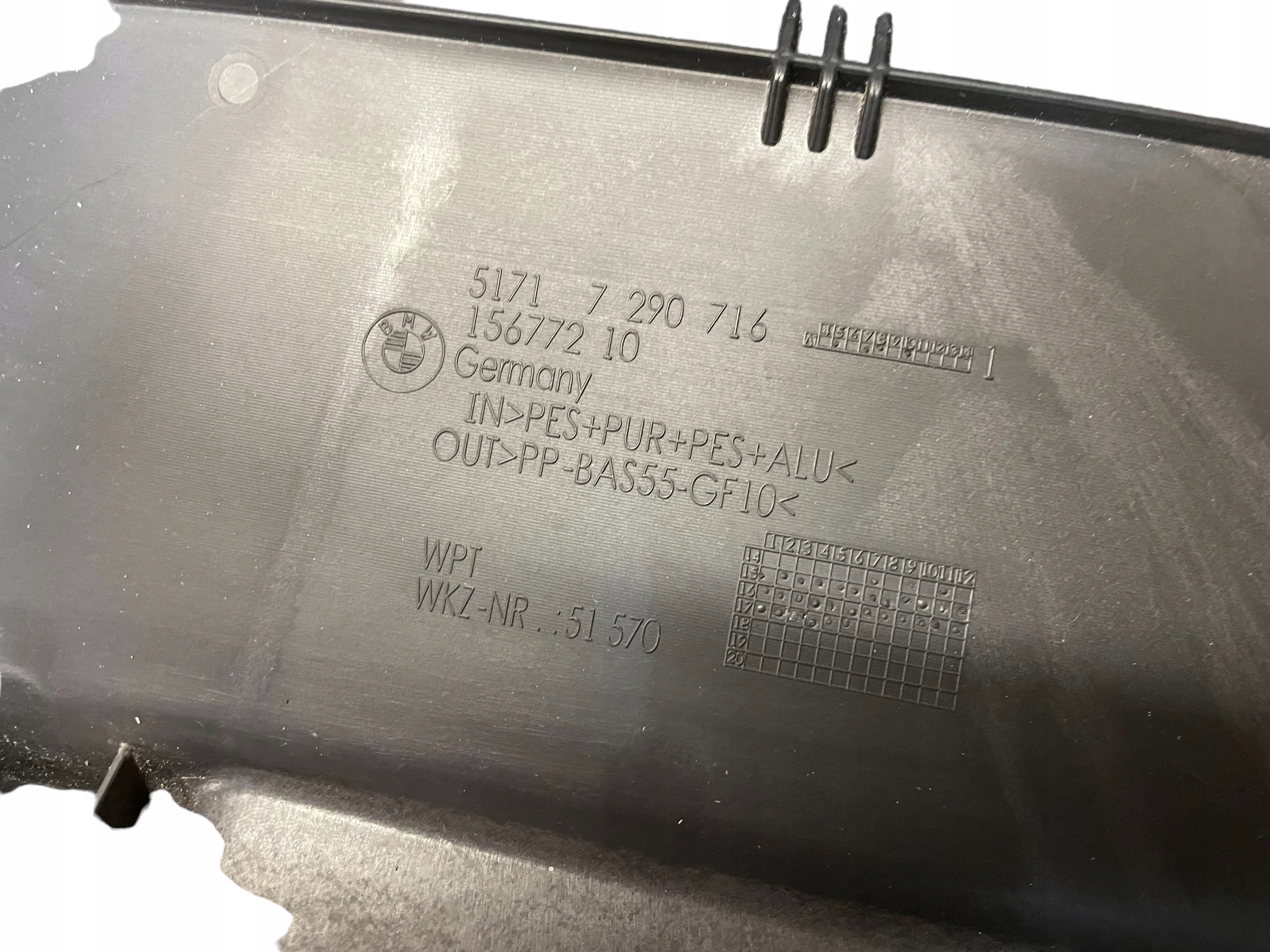 Blende Abdeckung wärmblech BMW X1 F48