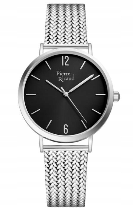 Nové Originální dámské hodinky Pierre Ricaud P22025.5154Q stříbrné, gravírování