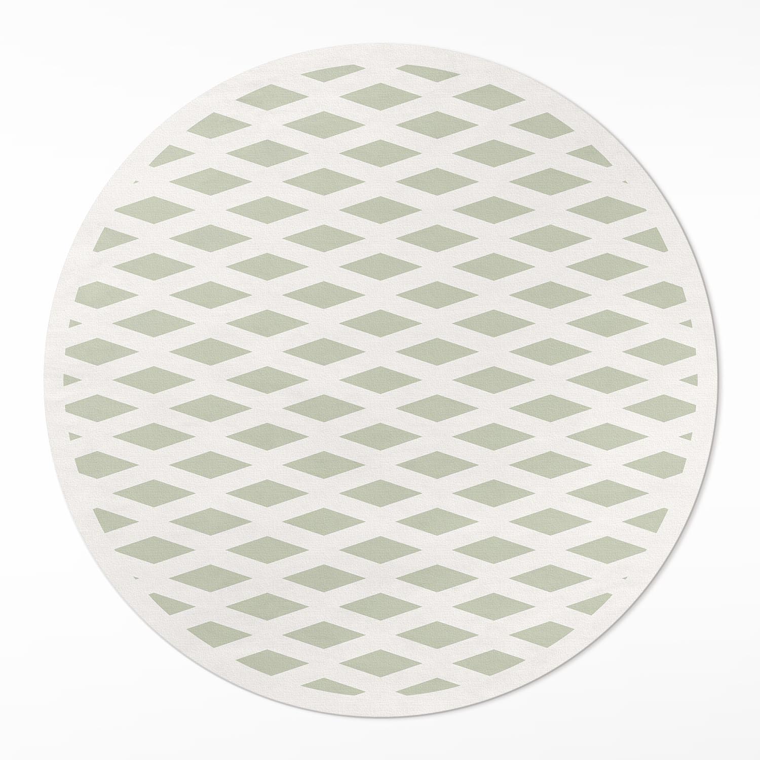 Okrúhly vinylový koberec s grafikou Minimalistický geometrický vzor ⌀ 100 cm