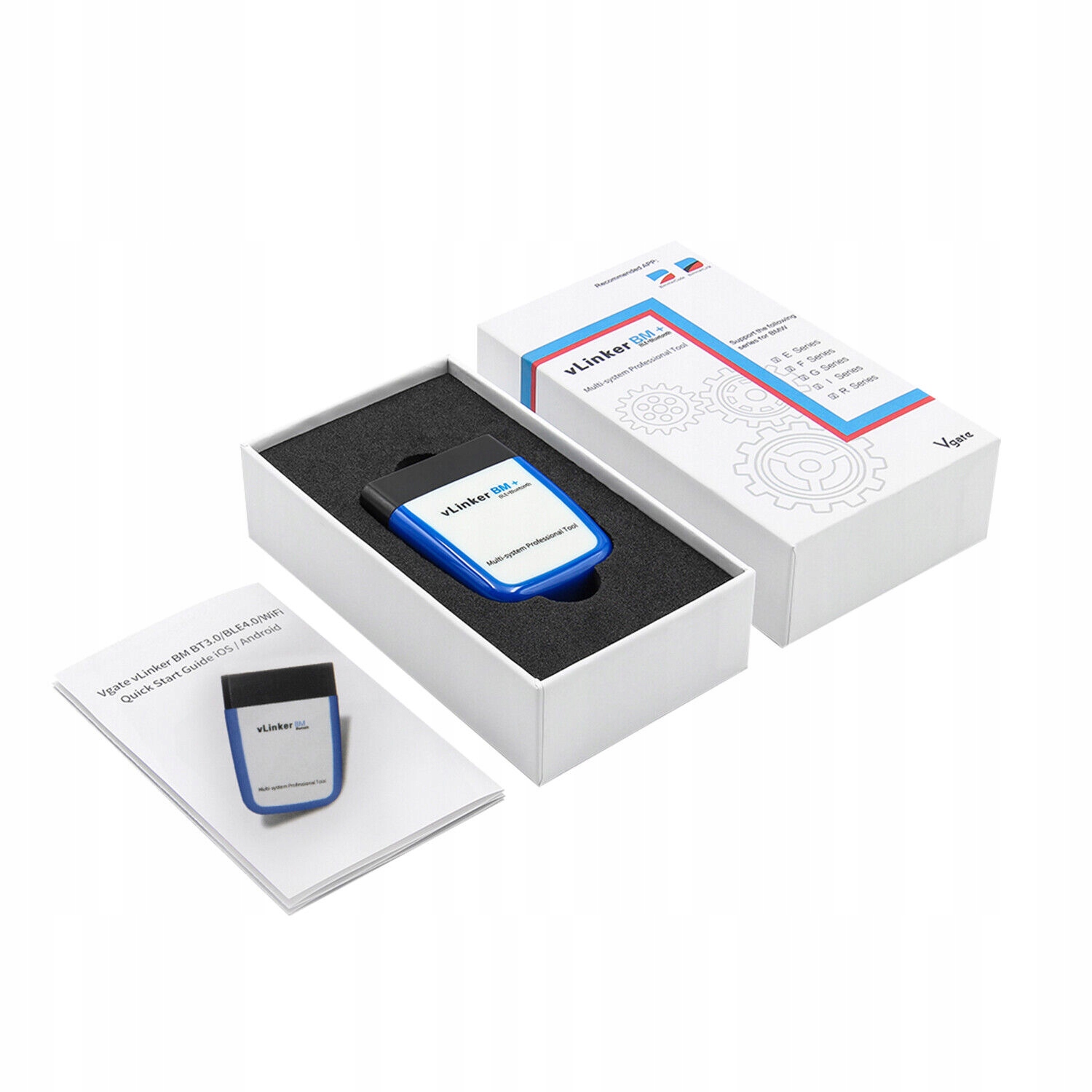 INTERFEJS DIAGNOSTYCZNY DO BIMMERCODE BMW BIMMERLINK BIMMERTOOL VLINKER BM+ Marka Vgate