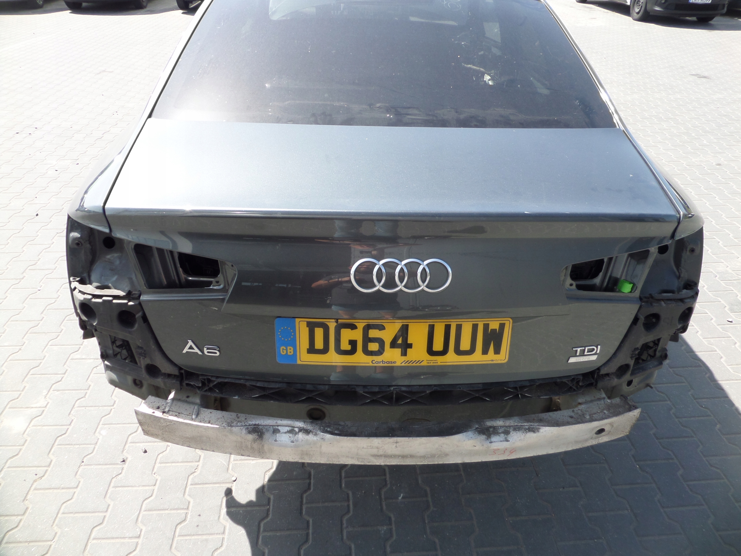 boot door Audi A6 C7 sedan LZ7S w colour