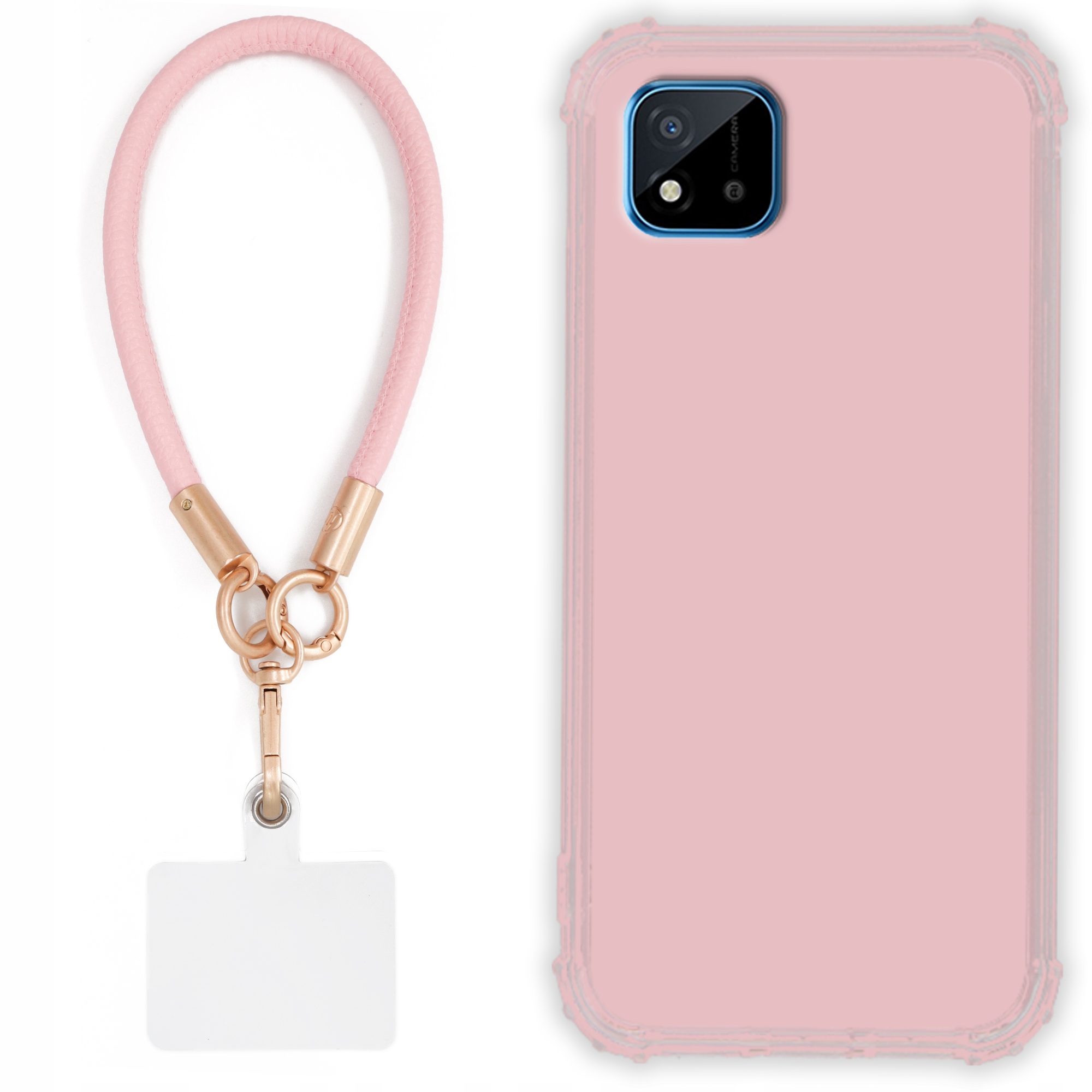 Pouzdro Pro Realme C20 Case Antishock Pinky Růžové vodítko Sada Odolné, silné