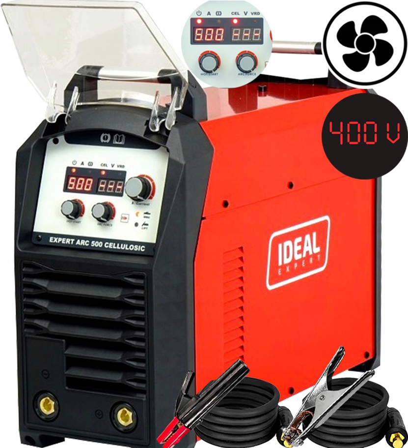 Spawarka Inwertorowa Mma Elektrodowa Ideal Expert Arc 500 400V 500A Vrd