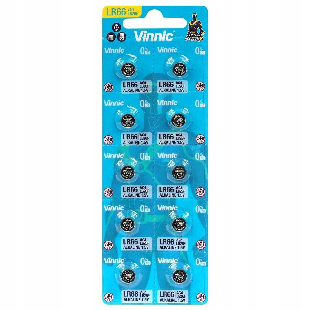 

Bateria Alkaliczna AG4 LR626 377 177 Vinnic 10SZT.