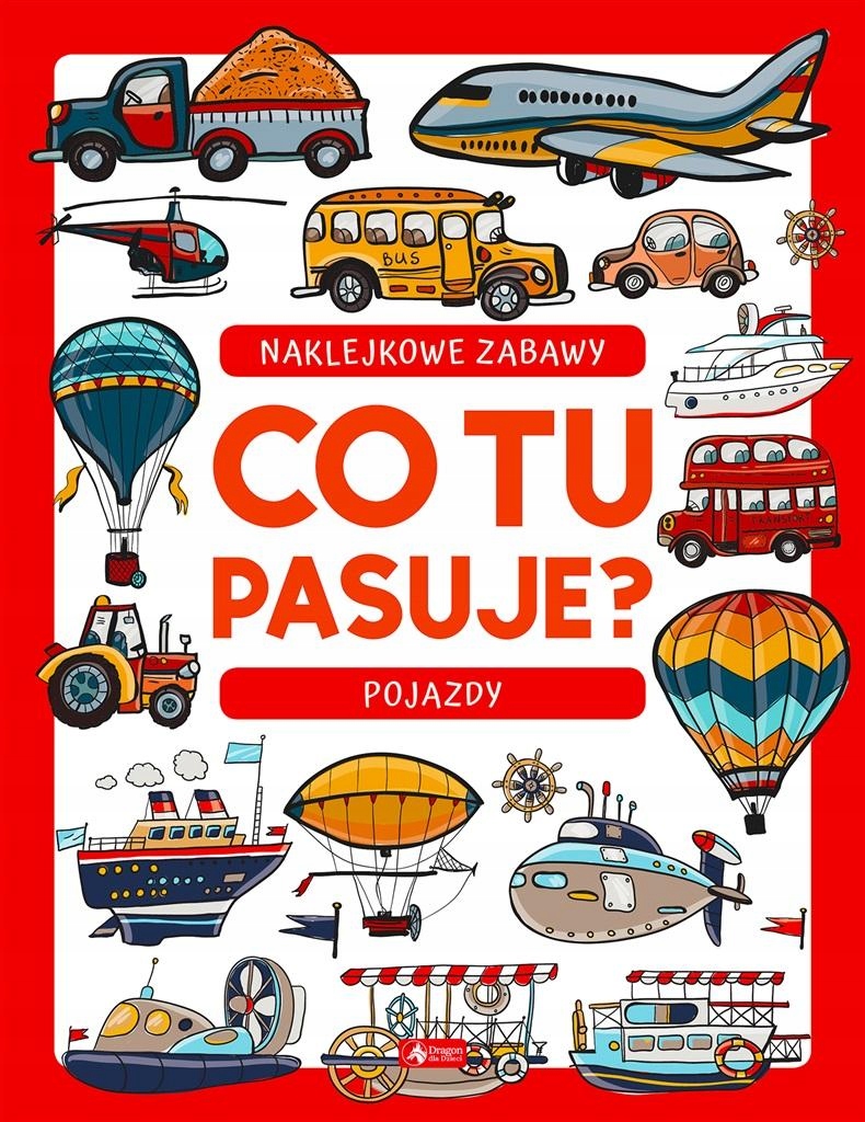 

Książka dla dzieci Naklejki Ćwiczenia Zabawa