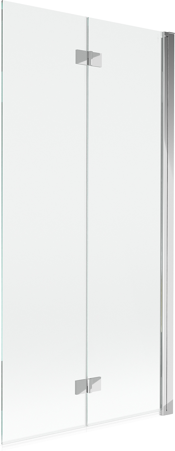 Mexen Mist Parawan Nawannowy 2-SKRZYDŁOWY Prawy 90X150 CM Transparent Chrom