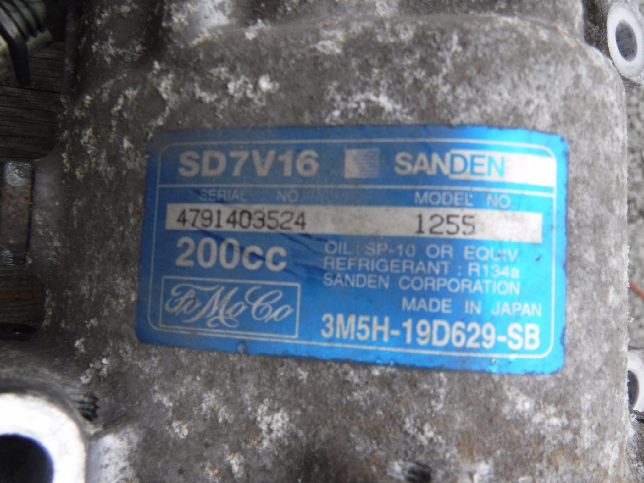 Klimakompressor klimaanlage FORD FOCUS MK2 1.6 SD7V16