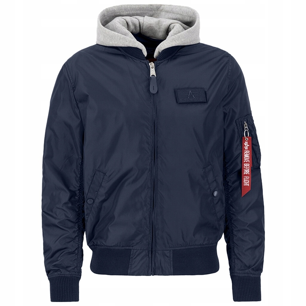 Pilotní vojenská bunda Flek Flyers Alpha Industries MA-1 Tt Hood S