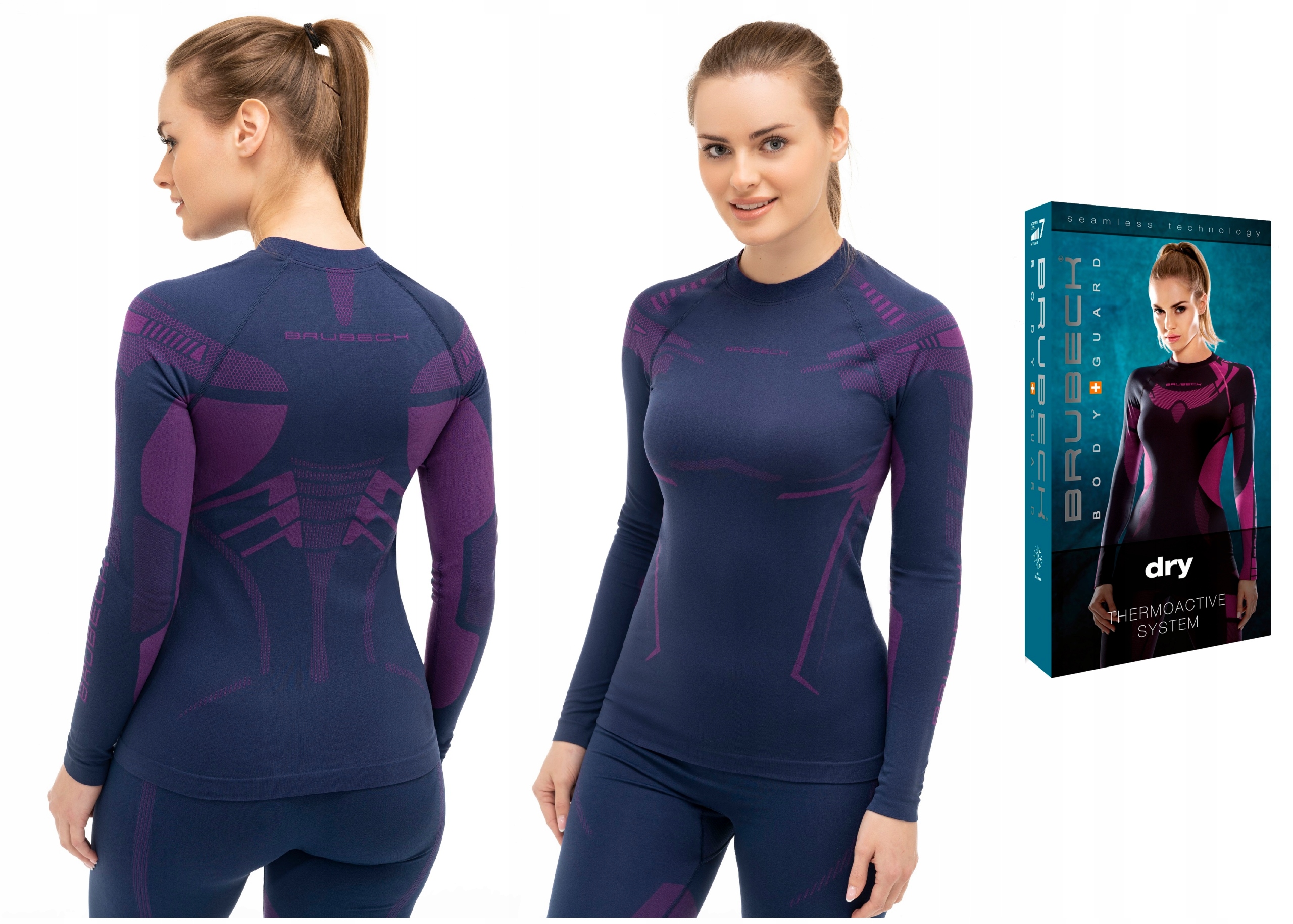 

Brubeck Damska Termoaktywna Bluza Do Turystyki -XL