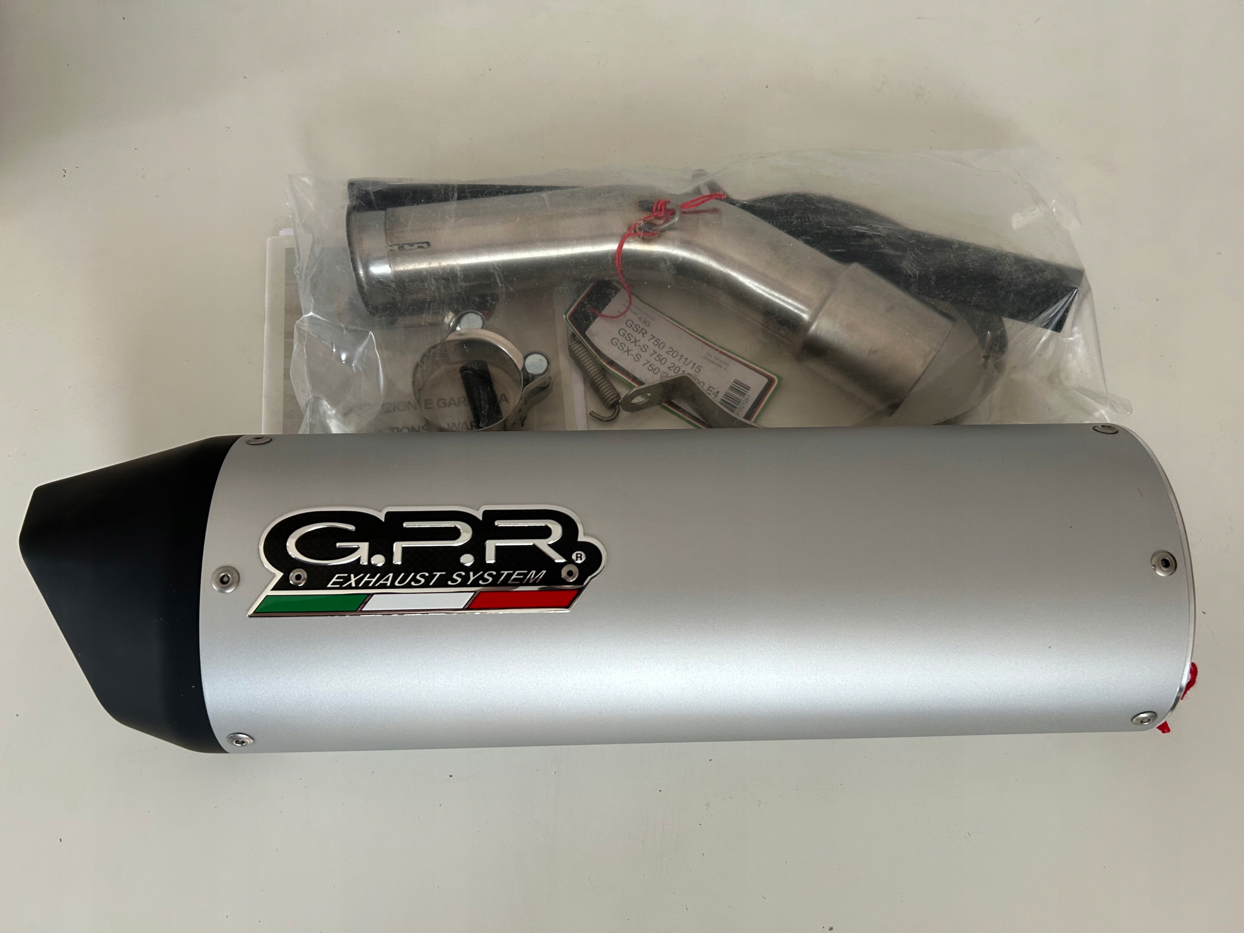 Gpr Výfukový Tlmič E3 Suzuki Gsx-s 750 17-20 21-23 Gsr 750 11-15