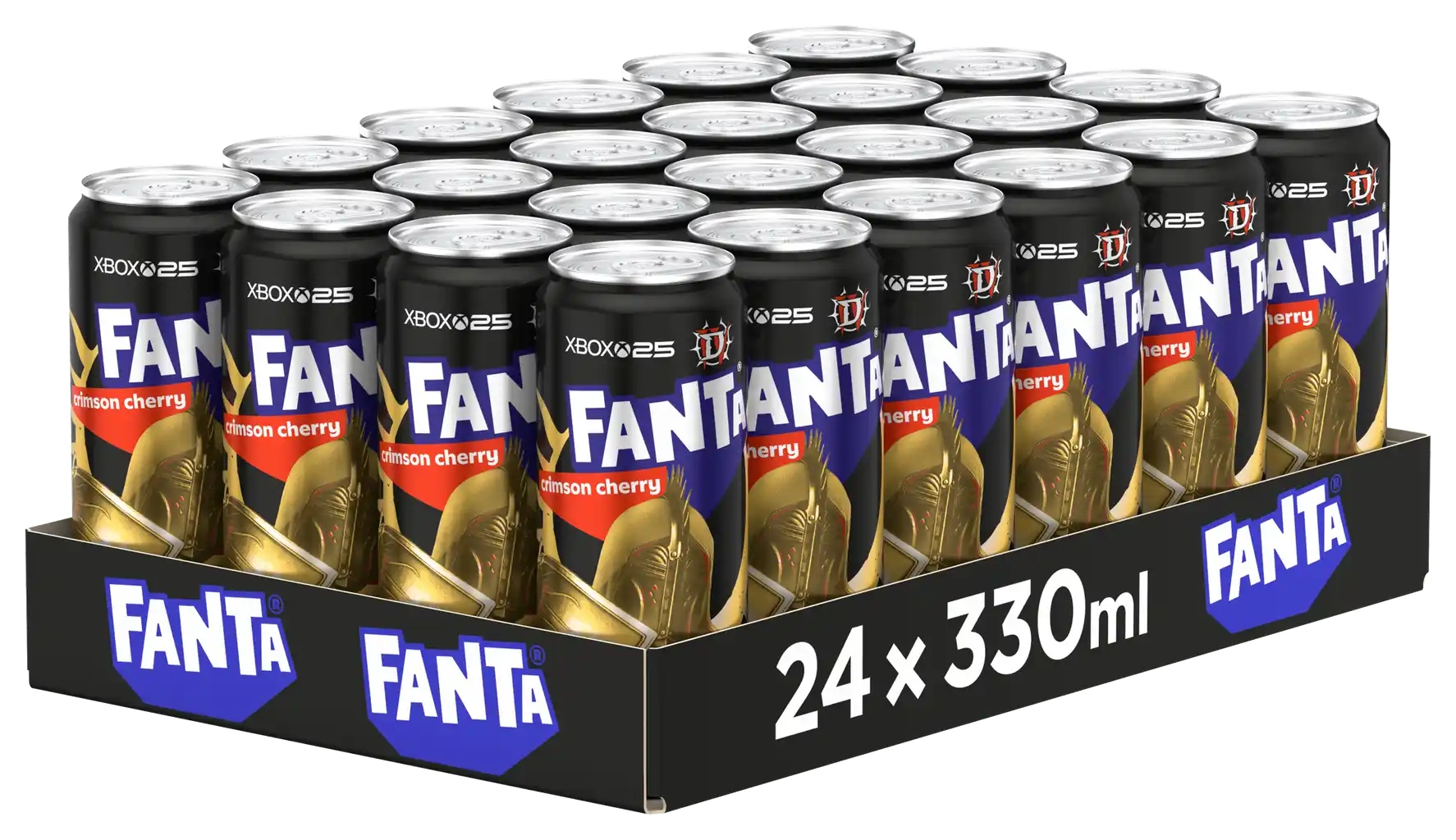 Fanta Crimson Cherry puszka 330ml 24szt Drs