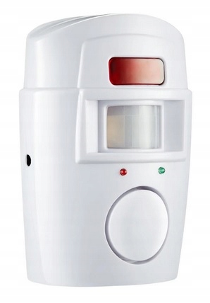 ZESTAW CZUJNIK RUCHU + 2 PILOTY GŁOŚNY 105dB Marka inny