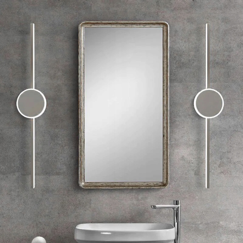 LAMPA KINKIET ŁAZIENKOWY LED NAD LUSTRO CHROM 40CM Długość/wysokość 12 cm