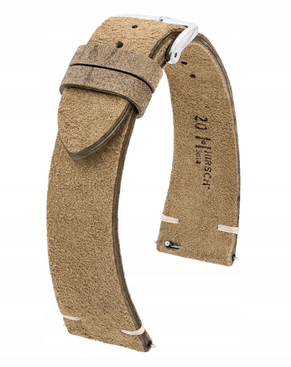 Pásek K Hodinkám Hirsch Serro Natural Hnědý 19 MM 05564070-2-19