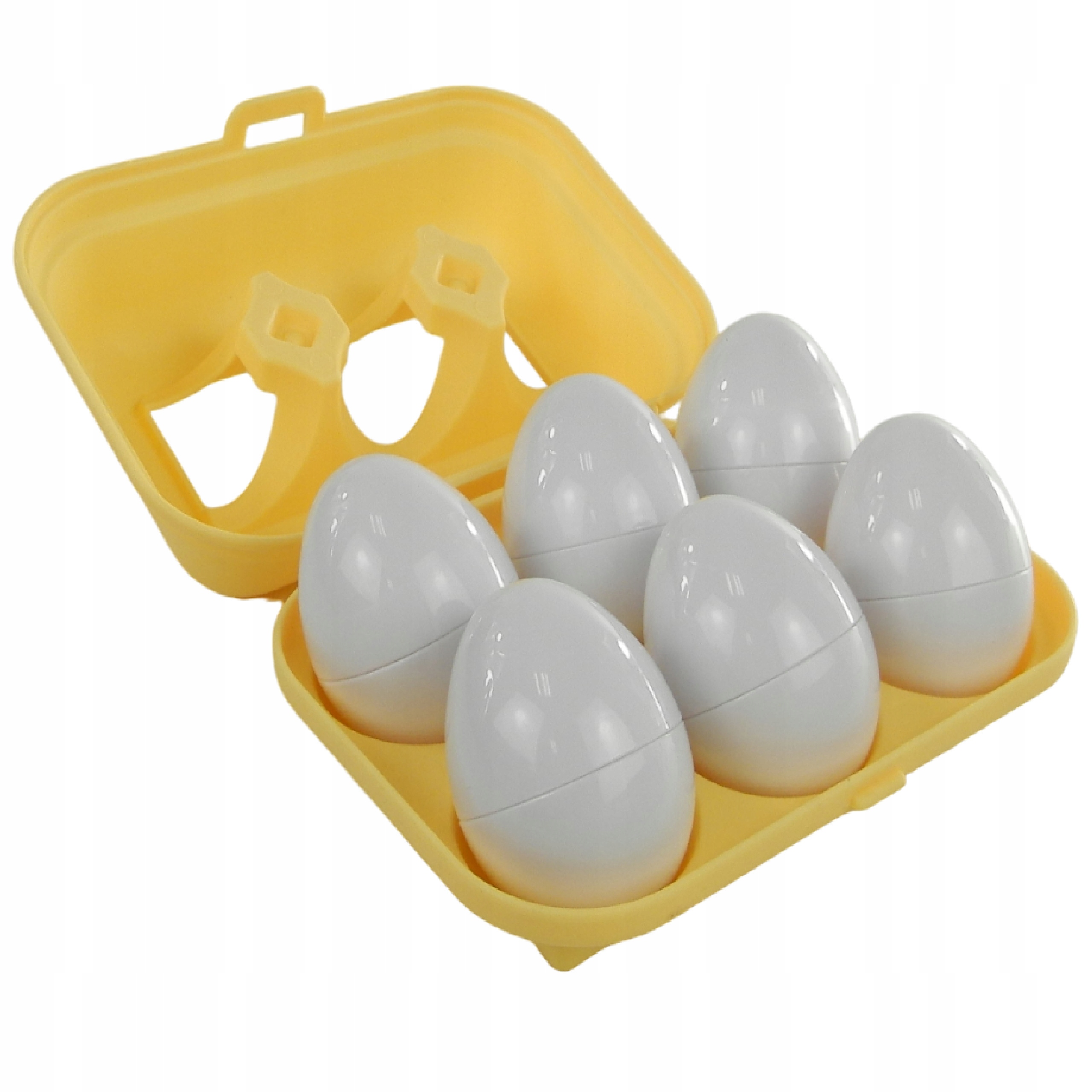 Układanka sorter jajka Montessori kolory DF24B Materiał plastik