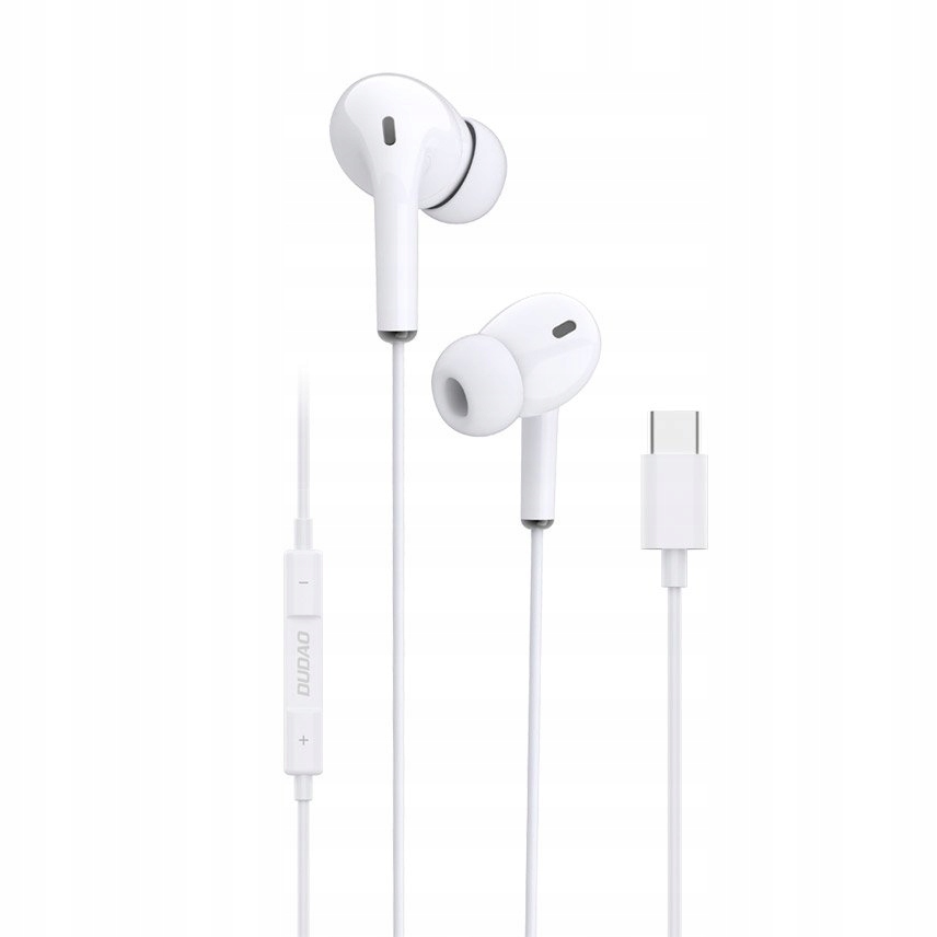 

Dudao dokanałowe słuchawki pilot mikrofon Usb-c