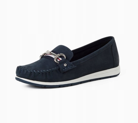 Mokasíny Marco TOZZI-2-24601-42 dámské tmavě modré vel 37