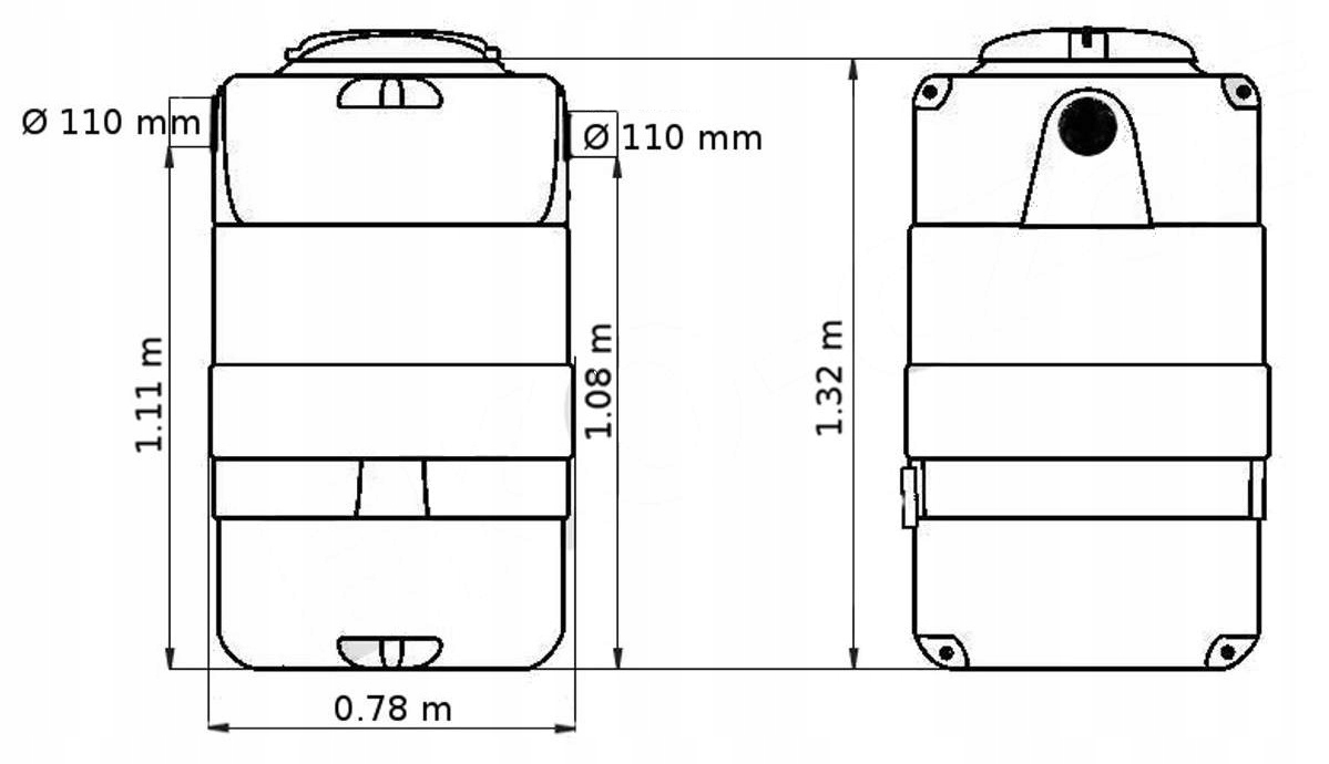Szambo ekologiczne ogródki działkowe działki oczyszczalnia TRANSP. GRATIS Marka EC