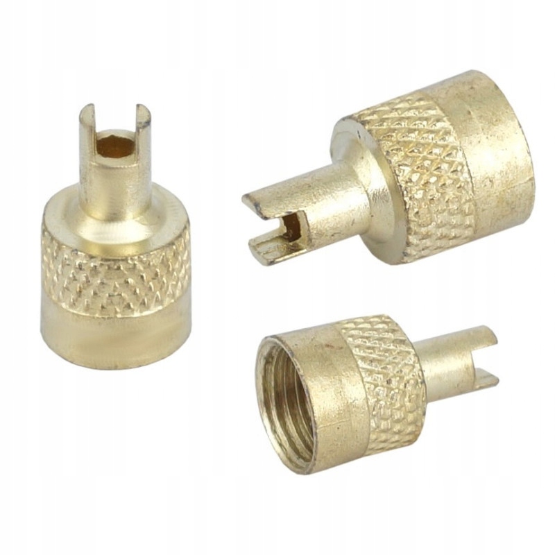 KAPERKA KAPTUREK DĘTKI METALOWA Z KLUCZEM 20SZT.