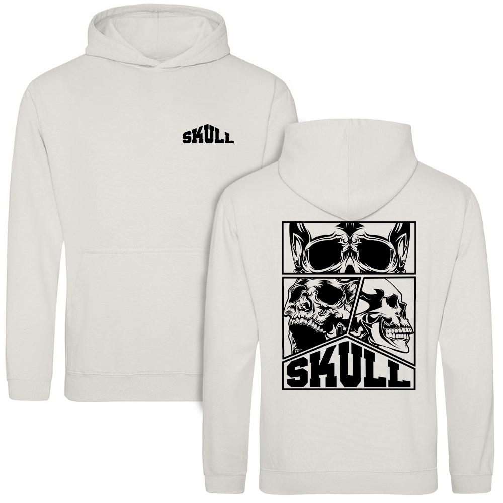 Mikina Vanilla Kapuce Kapsa Skull Face Jako Dárek Jaro Léto S
