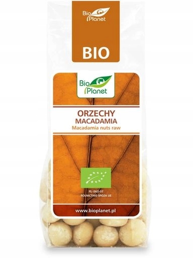 3x Bio Planet Makadamové ořechy Bio 75 g