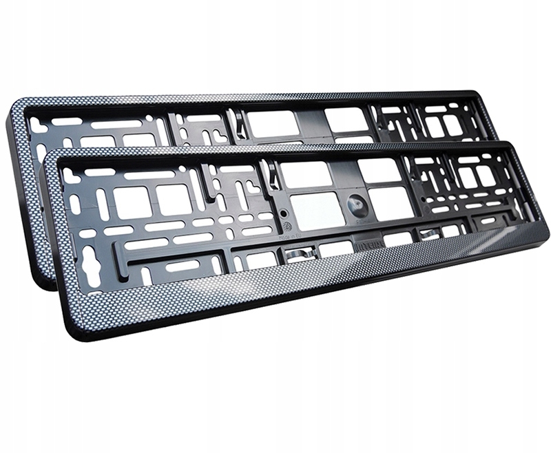 

2szt Ramki pod tablice rejestracyjną Carbon Karbon