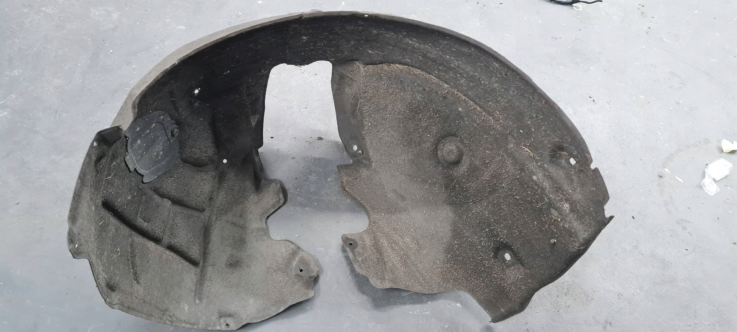 A6 C7 4G LIFT mudguard left left front MATERIAL ORG 4G0821133D