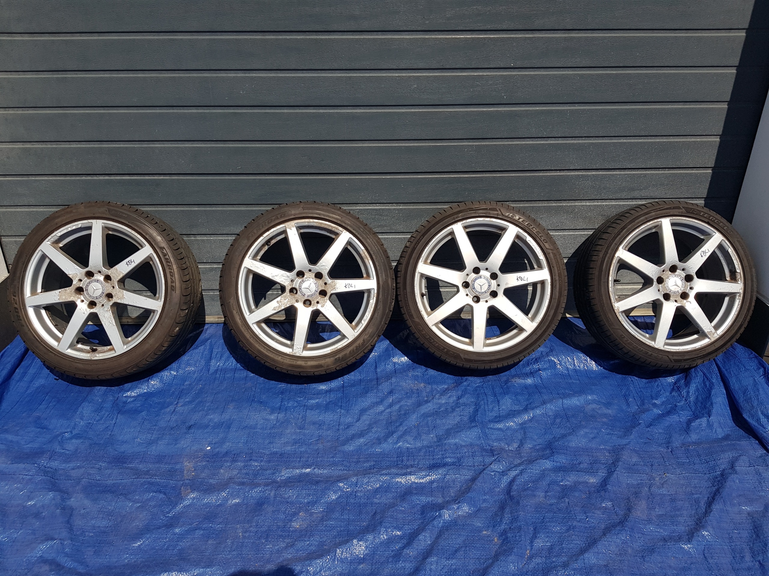 MERCEDES W204 AMG wheels disc discs 18''