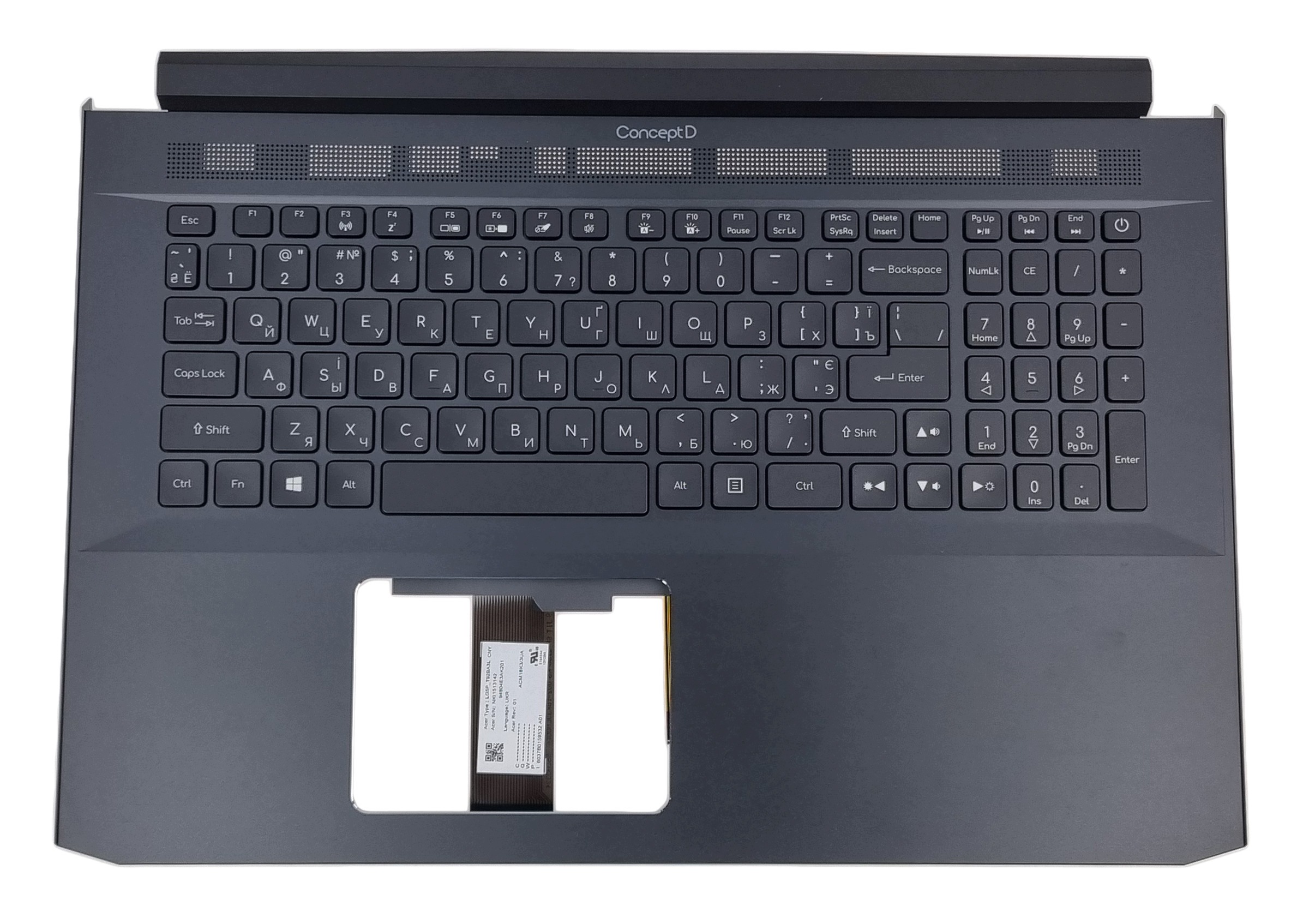 Nowa Obudowa Klawiatura Acer Conceptd CN517-71 CN517-71P Ukraińska