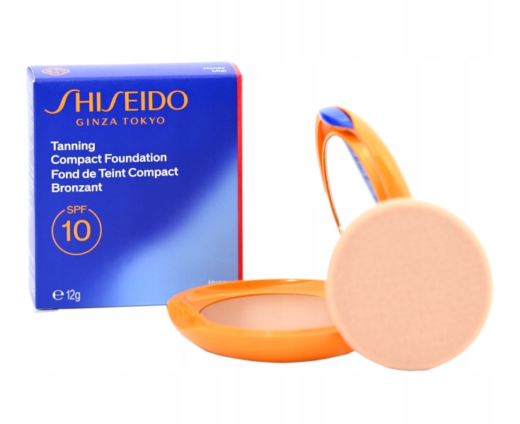 Shiseido Kompaktní podkladová báze Tanning SPF10 12 g Honey