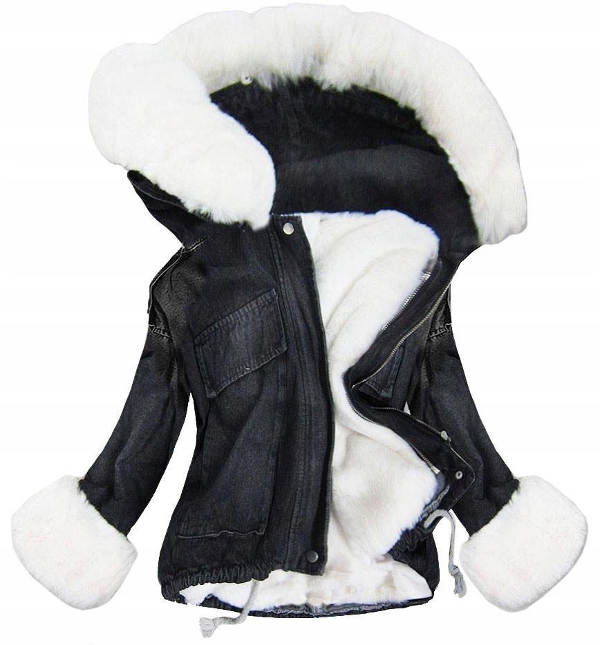 

Kurtka Jeansowa Z Futerkiem Katana Miś Futerko Xs