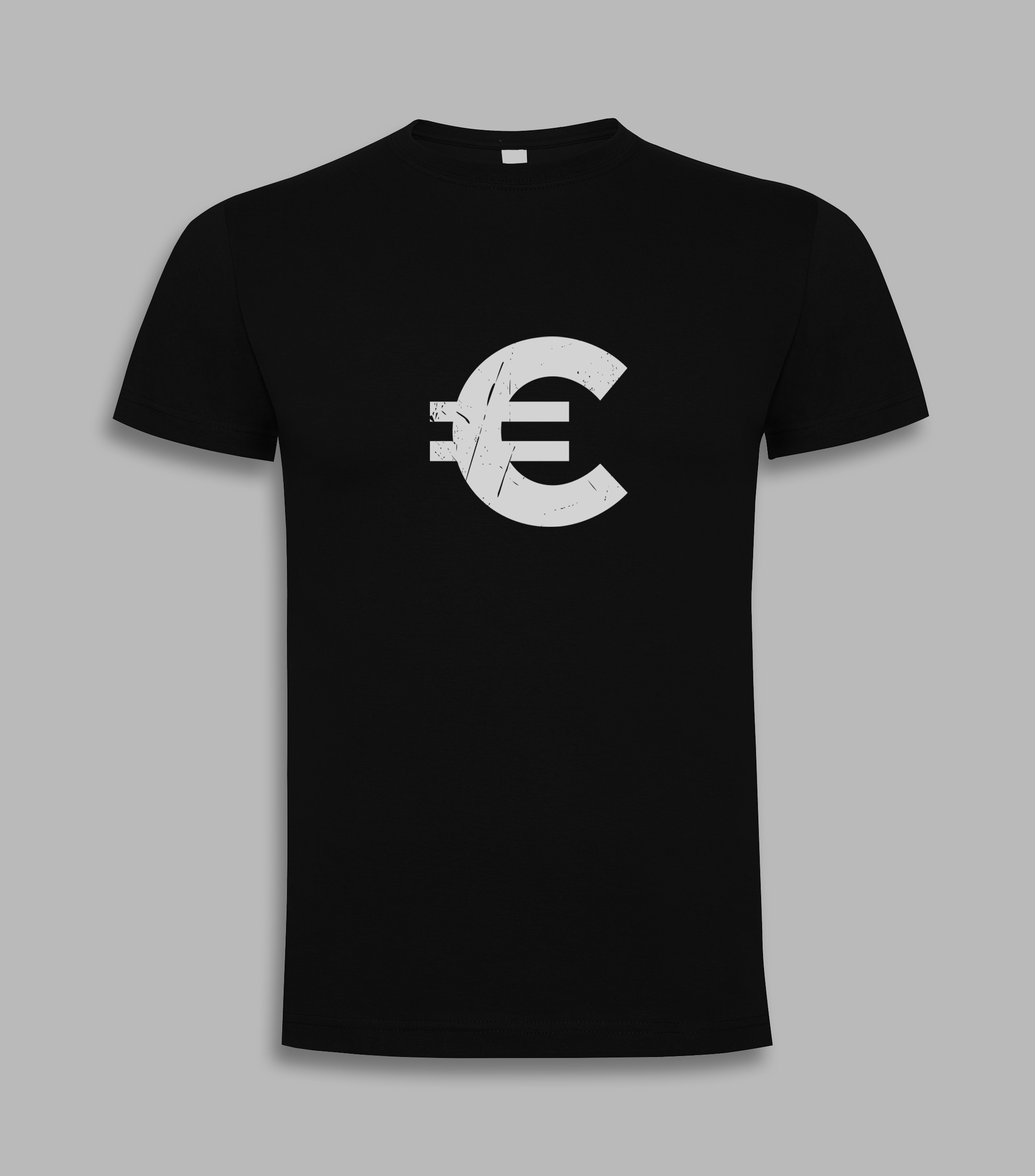 KOSZULKA MĘSKA - EURO Czarny S