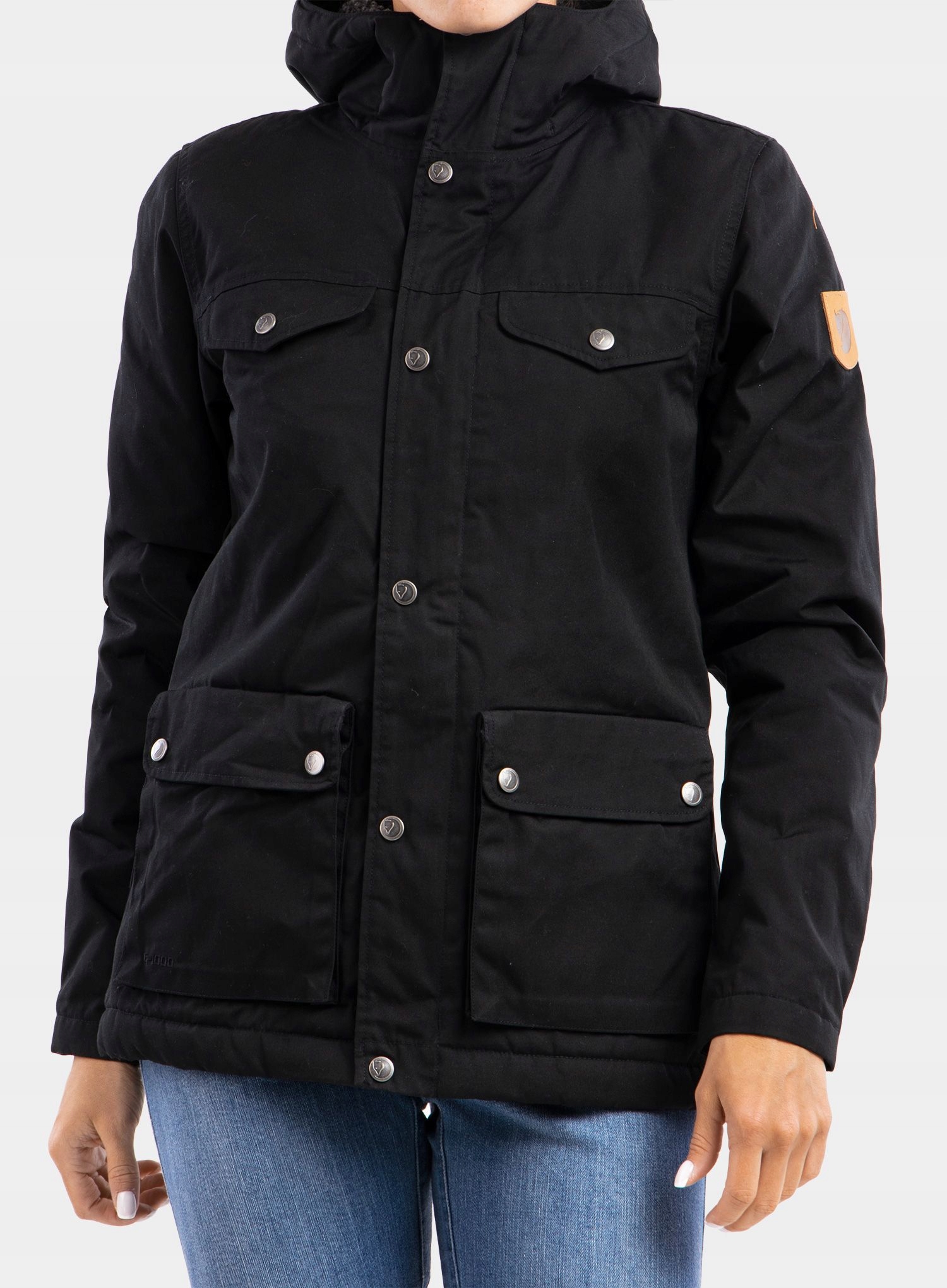 Dámská bunda Fjallraven Greenland Winter Jacket černá Xs