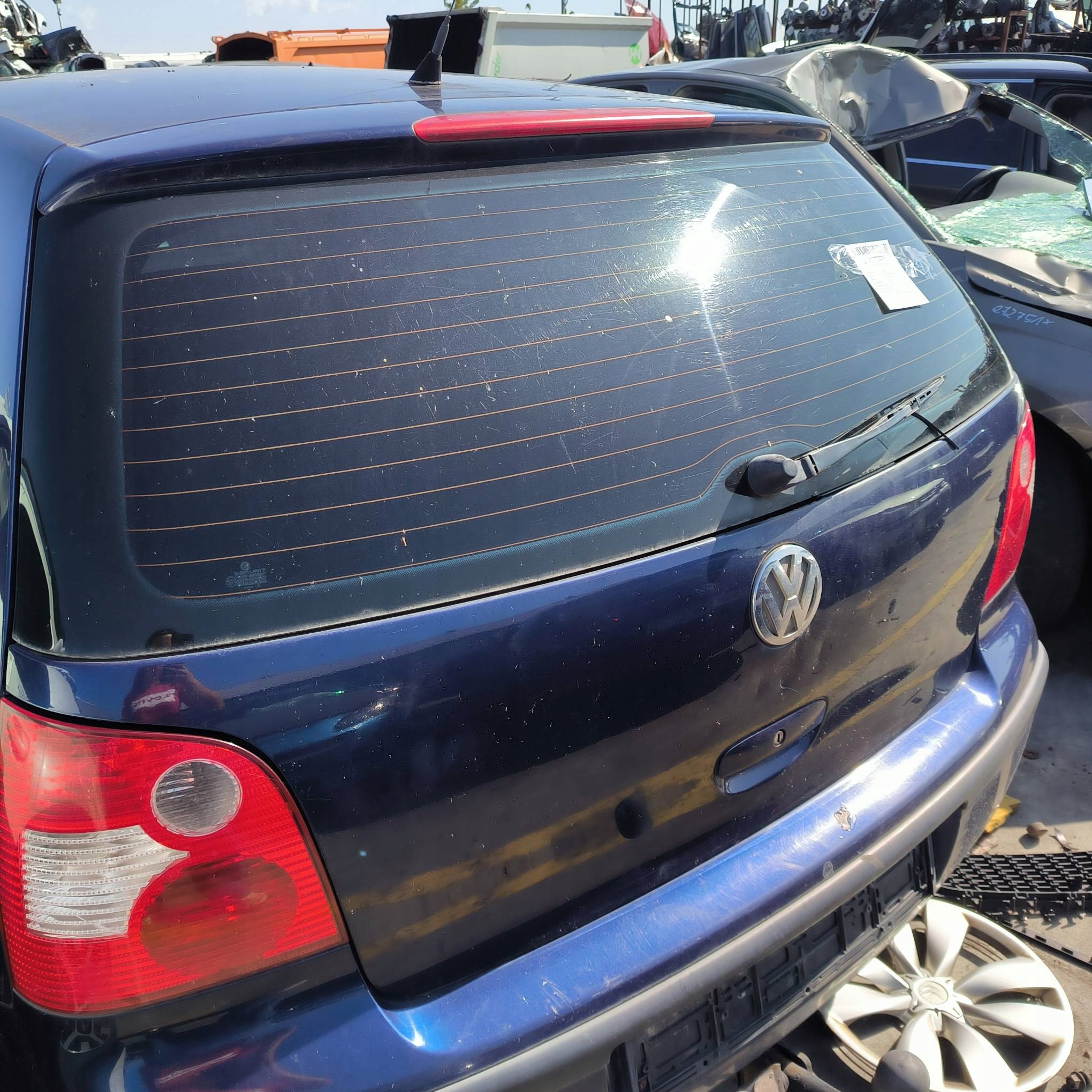 trunk door boot LB5N VOLKSWAGEN POLO IV 9N 3D