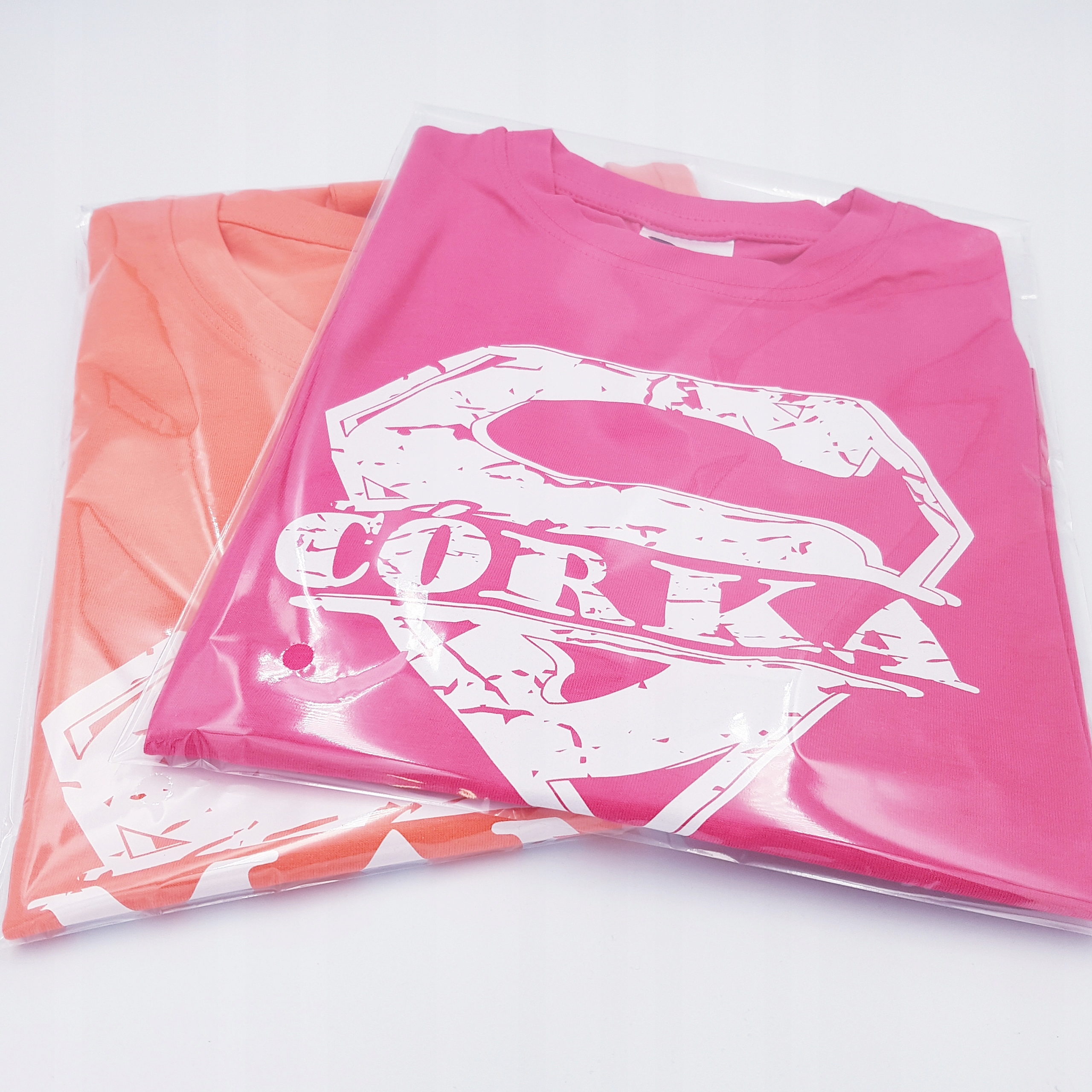 Koszulki MAMA CÓRKA komplet prezent na Dzień Matki Rozmiar M