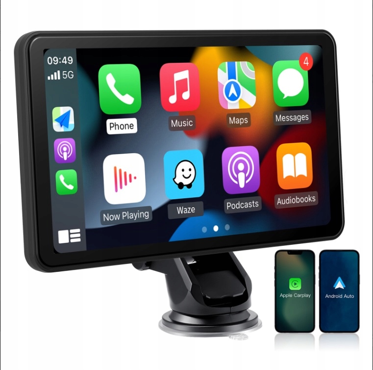 7 Cali Bezdrôtová multimediálna stanica Carplay a Android Auto monitor