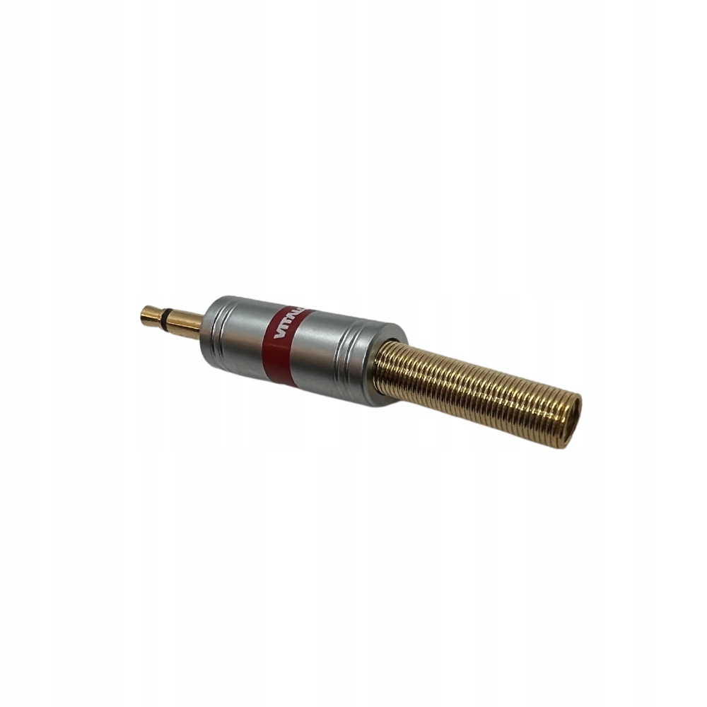 Wtyk Jack 3,5 mm MONO na kabel 4mm VITALCO Model 07923