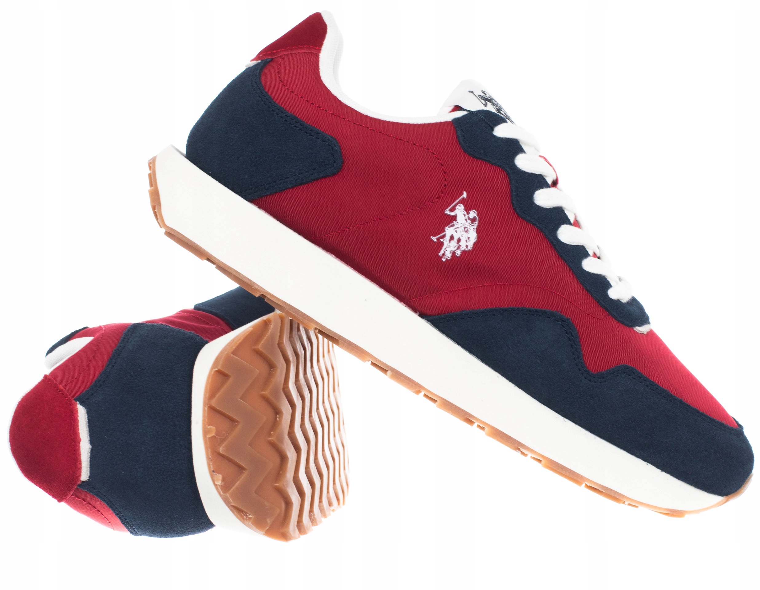 U.s. Polo Assn. Pánské boty ALEXIS004-BLU-RED05 sportovní tenisky
